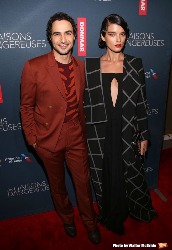 Zac Posen znd Crystal Renn  Photo