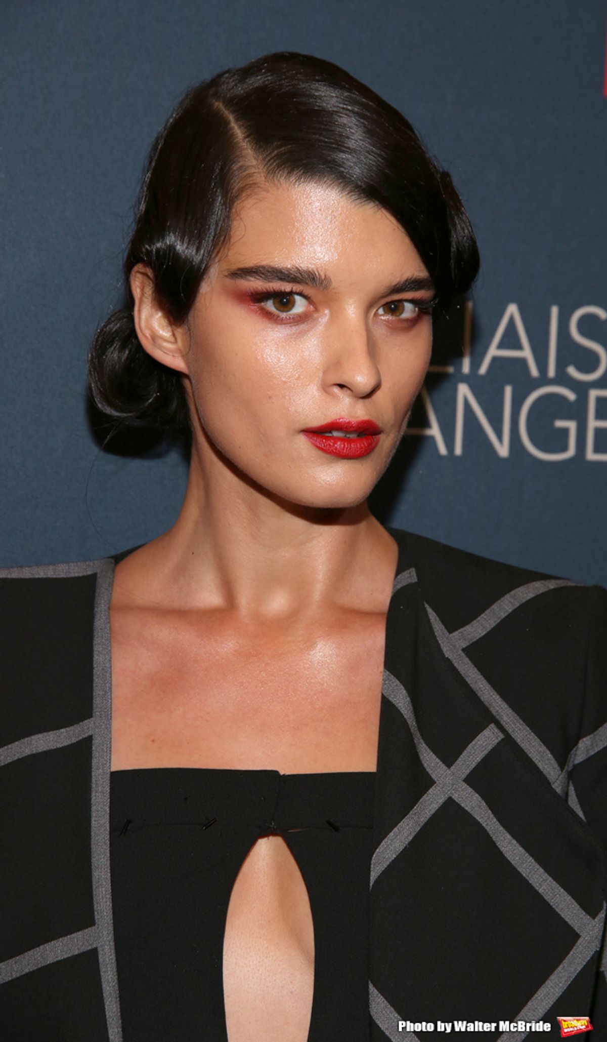 Crystal Renn at Inside the LES LIAISONS DANGEREUSES' Opening Night Arrivals