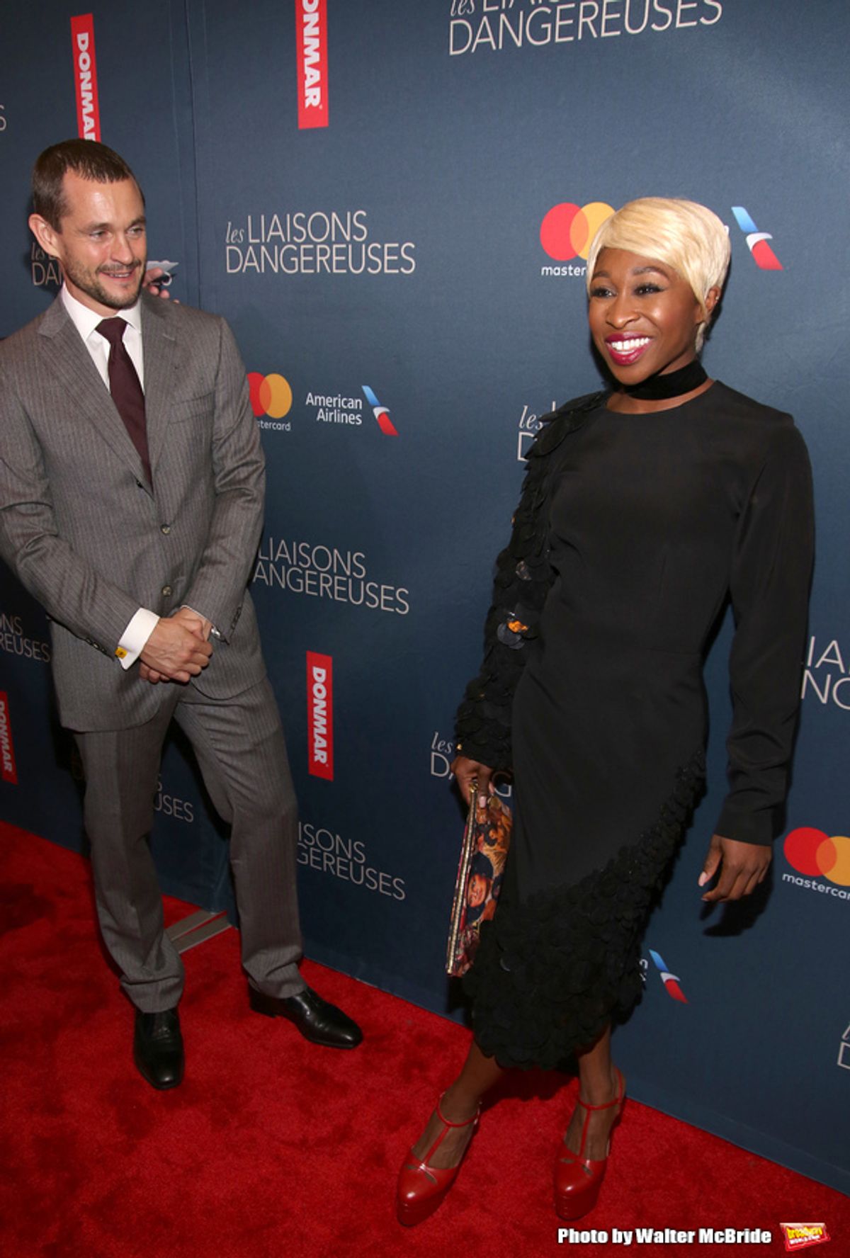 Hugh Dancey and Cynthia Erivo at 