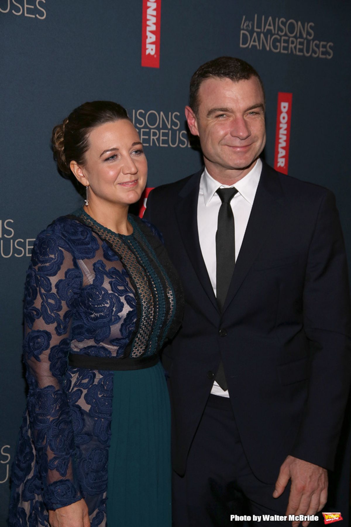 Josie Rourke and Liev Schreiber at 