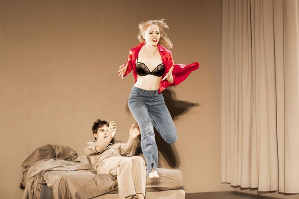 Michael C. Hall, Amy Lennox Photo
