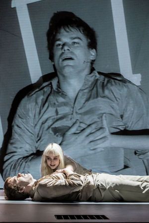 Michael C. Hall, Sophia Anne Caruso Photo