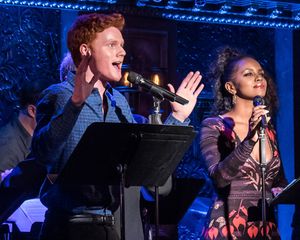 Nicholas Barasch and Krystal Joy Brown @ BroadwayWorld Nicholas Barasch and Krystal Joy Brown Photo
