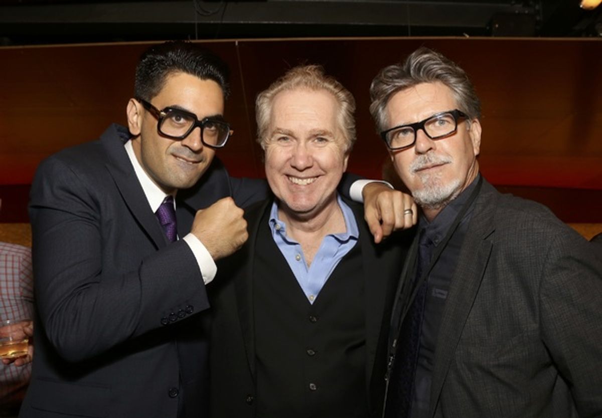 Ramiz Monsef and Harry Groener and  Robert Egan at 