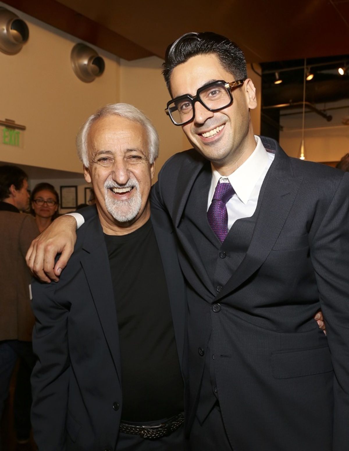 Brian George and Ramiz Monsef at 