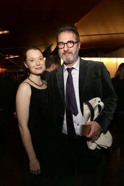 Samantha Sloyan and Jon Robin Baitz  Photo