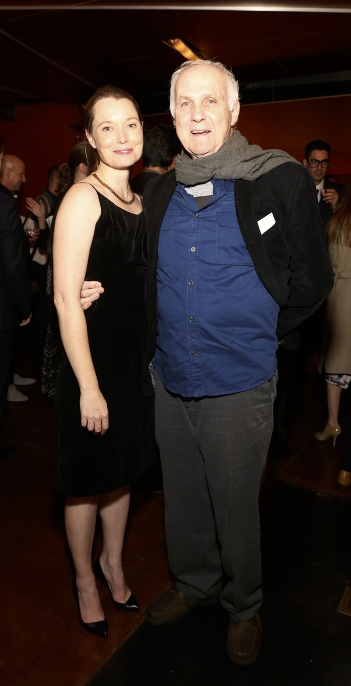 Samantha Sloyan and Lawrence Pressman at 