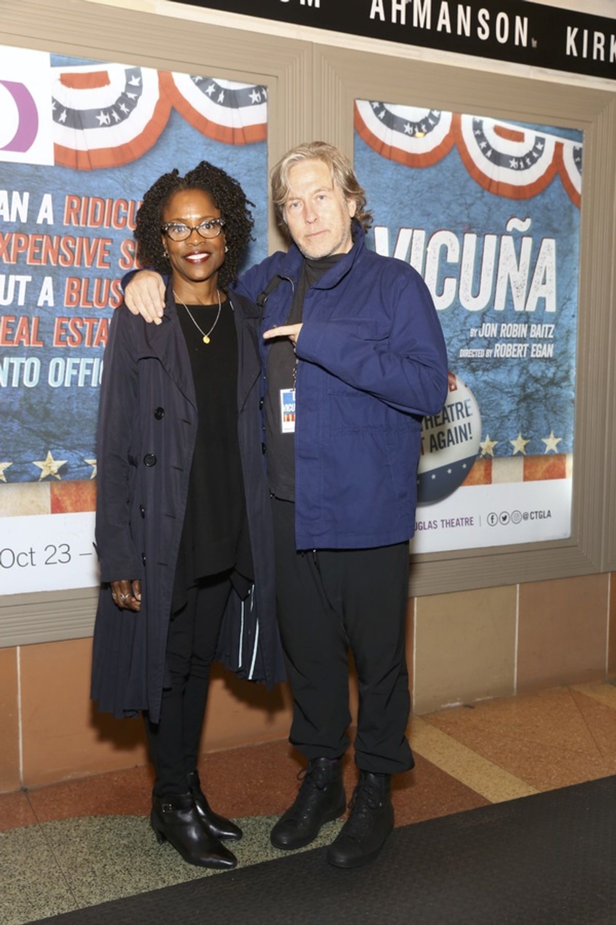 Charlayne Woodard and Karl Fredrik Lundeberg at 