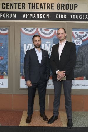 Actors Aaron Blakely and Adam O'Byrne Photo