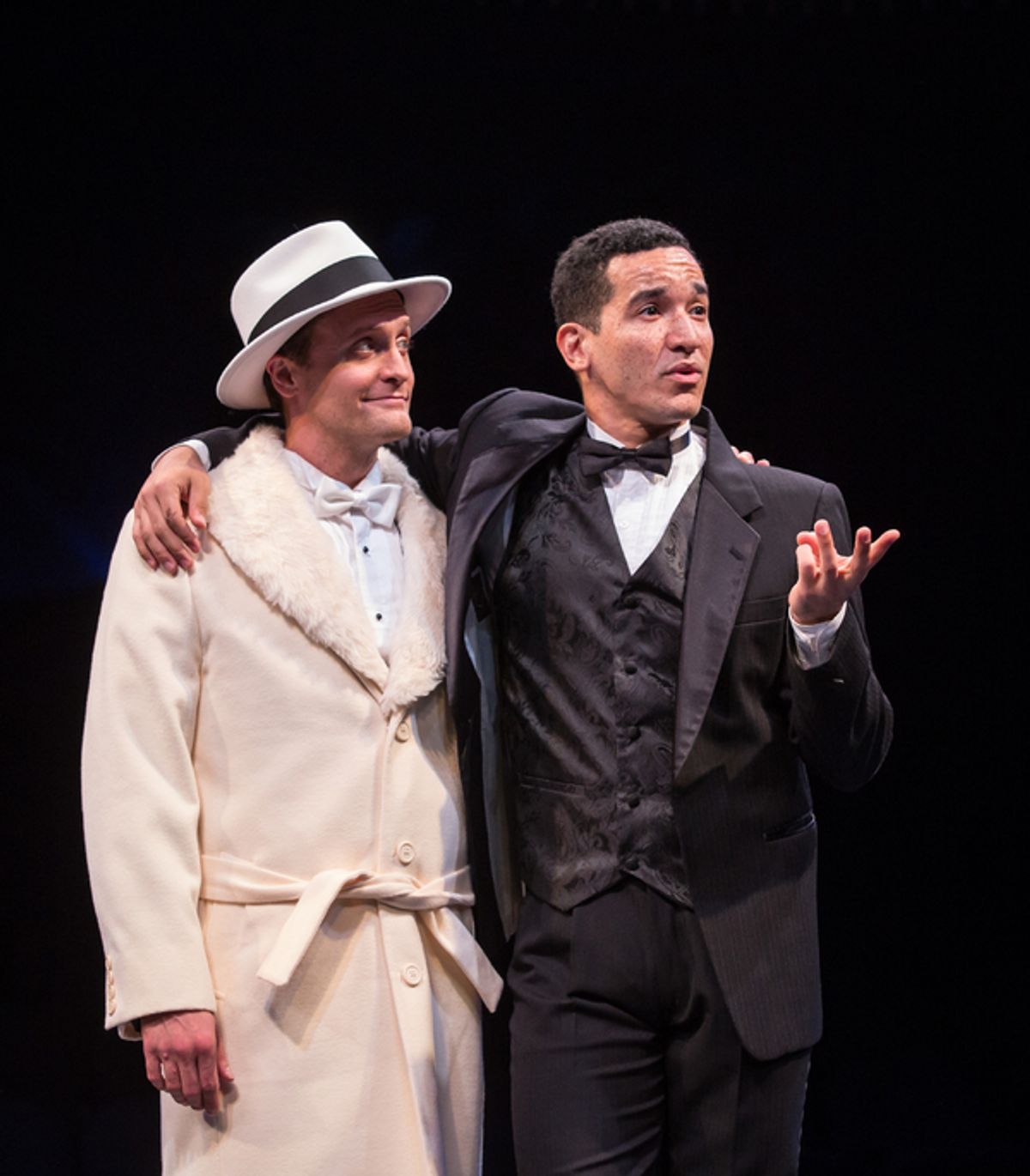 Danny Gardner and Richard Riaz Yoder at 