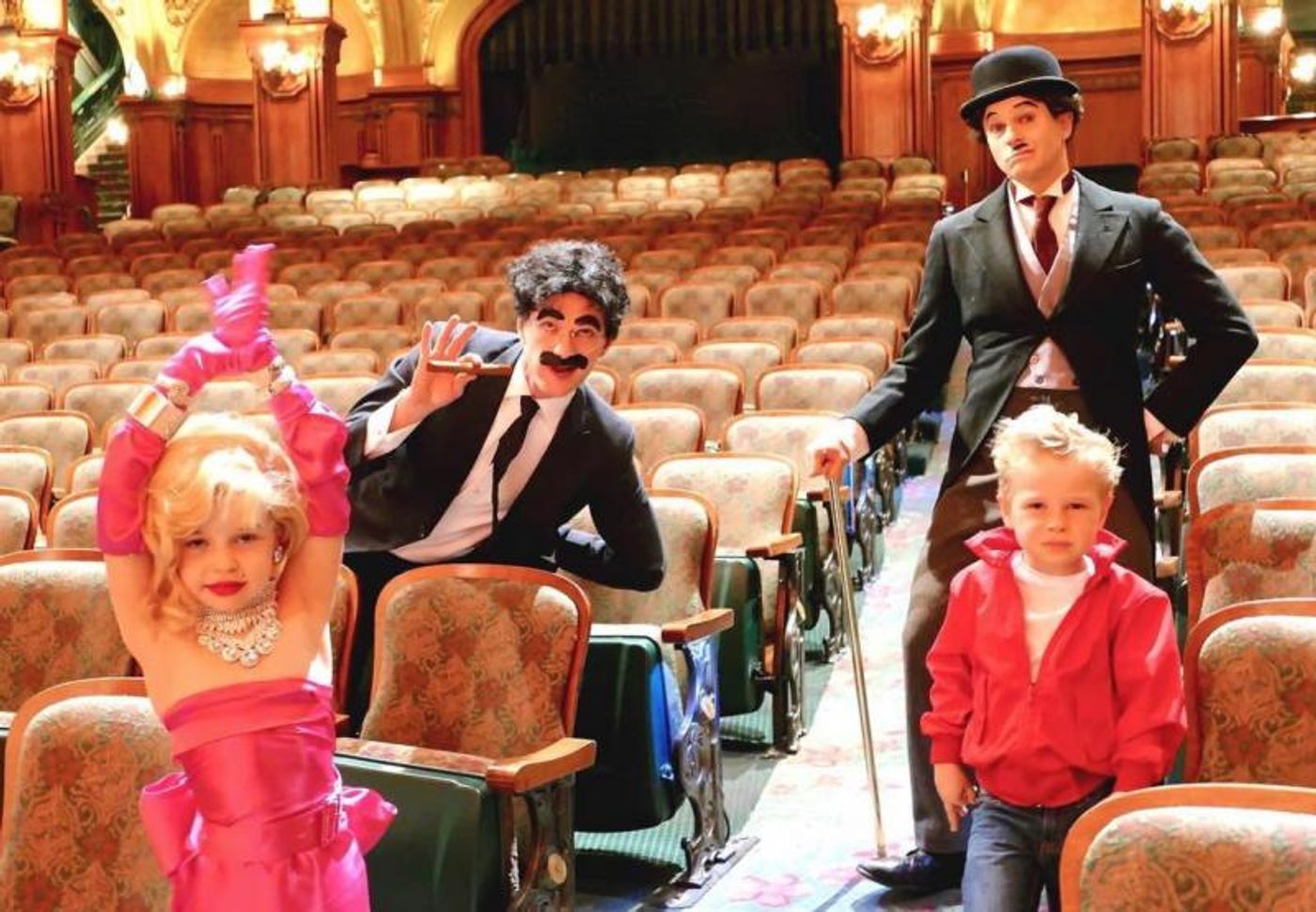 Photo Flash: Neil Patrick Harris, David Burka and Family Go Old Hollywood This Halloween! Photo Flash: Neil Patrick Harris, David Burka and Family Go Old Hollywood This Halloween! Image