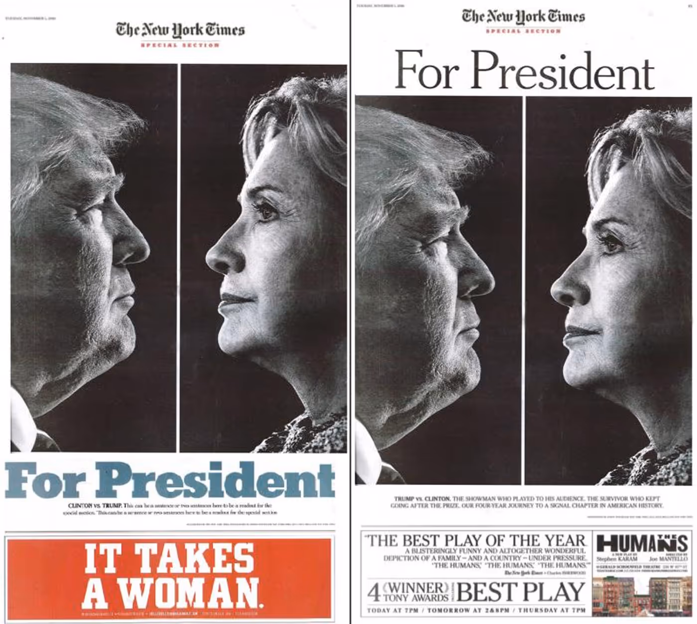 New York Times Turns Down Political HELLO, DOLLY! Ad  Image