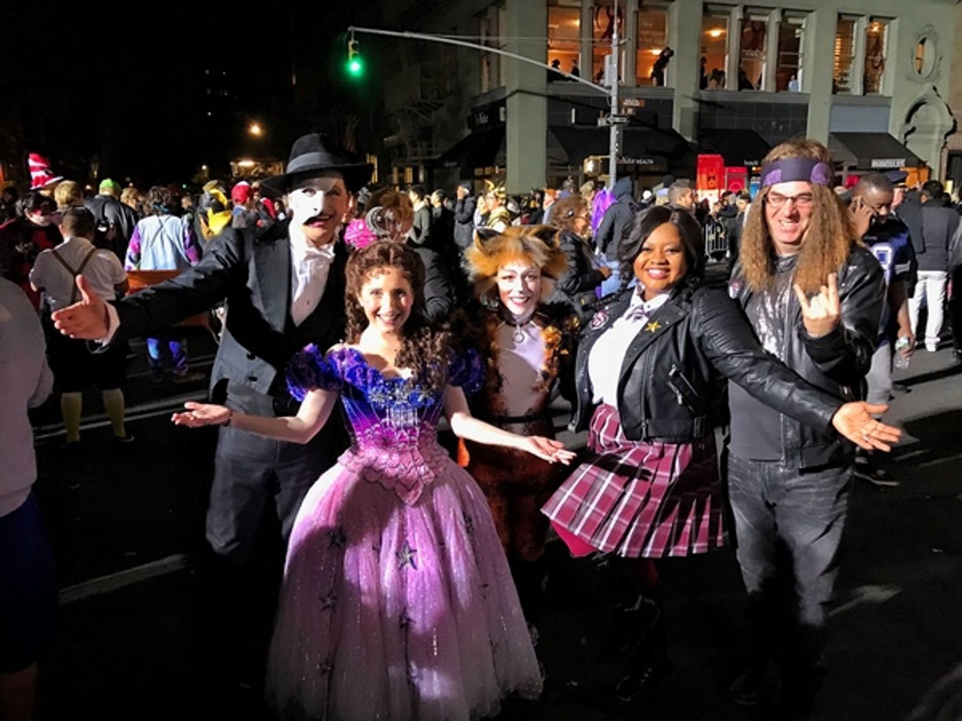 Photo Flash: NY1 News Anchors Celebrate Andrew Lloyd Webber This Halloween!  Image