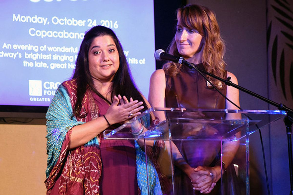 Zankhana Shukla, Michele Zellers at 