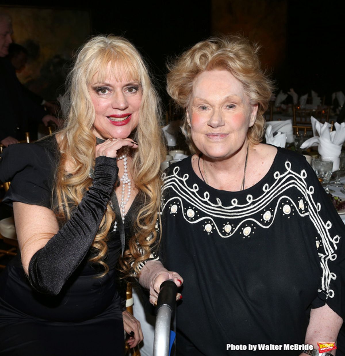 Phoebe Legere and Tammy Grimes at 