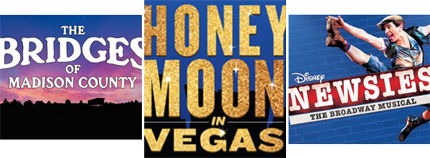 Regional Premieres of 'BRIDGES', HONEYMOON IN VEGAS and NEWSIES Slated for Marriott Theatre's 2017 Season  Image