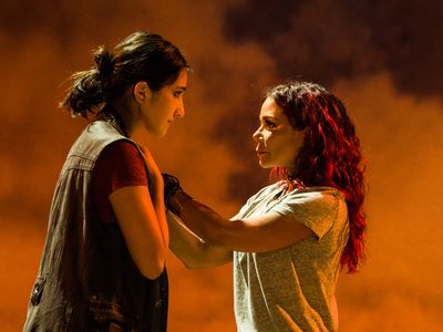 Krystina Alabado and Daphne Rubin-Vega Photo