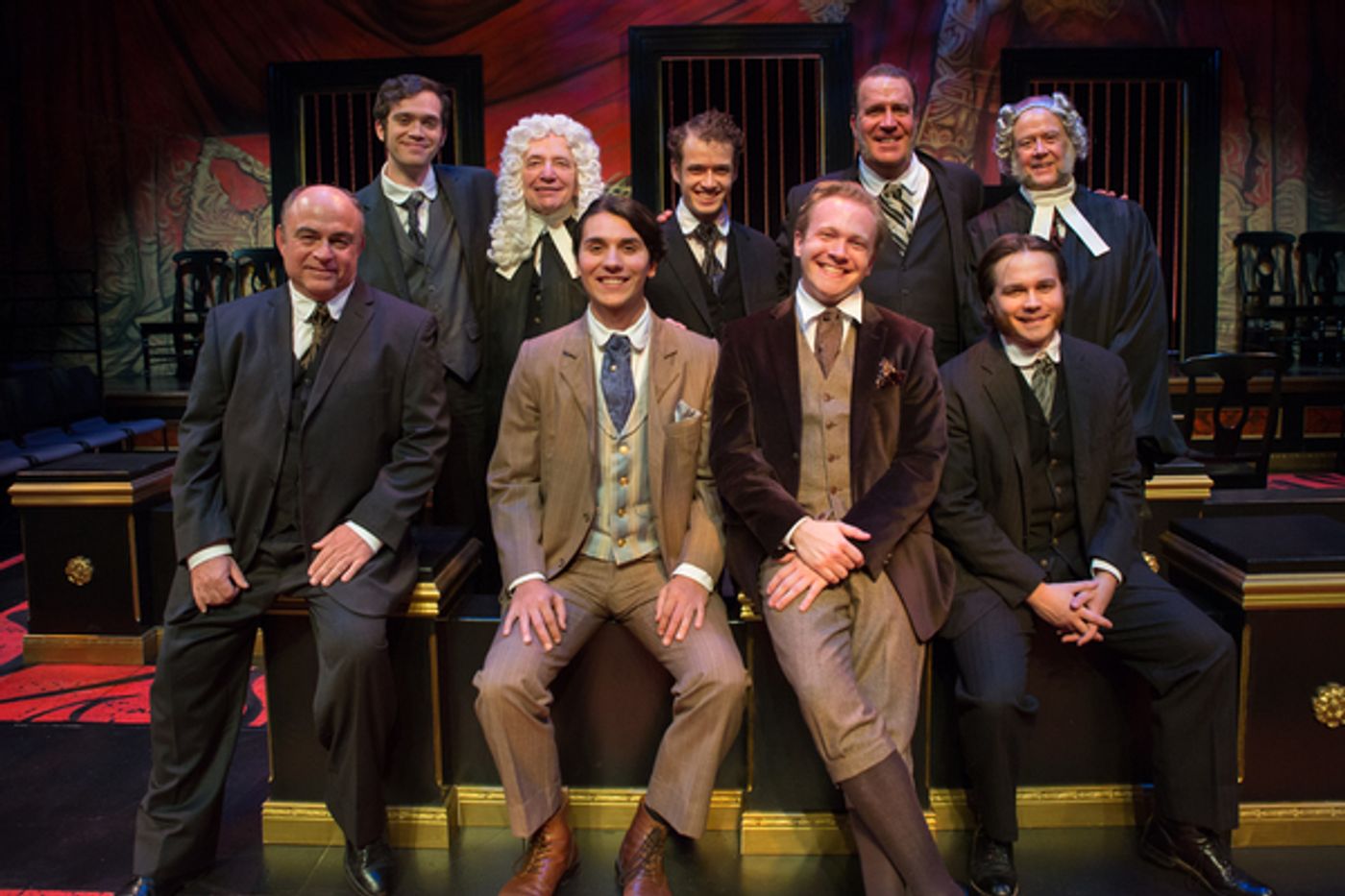 Photo Coverage: First look at CATCO's GROSS INDECENCY:  THE THREE TRIALS OF OSCAR WILDE  Image