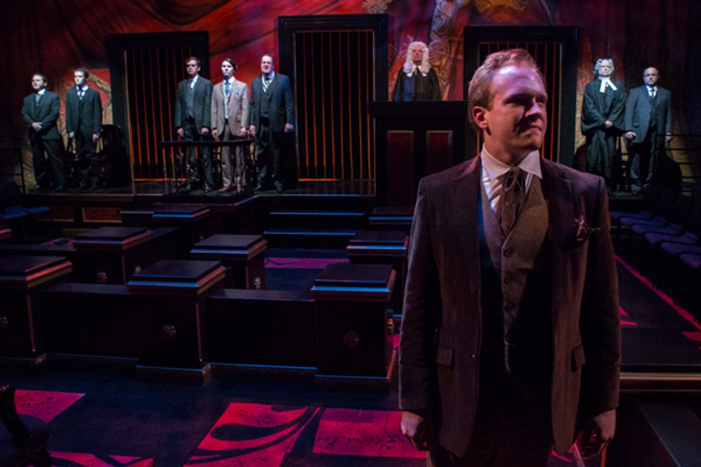 Photo Coverage: First look at CATCO's GROSS INDECENCY:  THE THREE TRIALS OF OSCAR WILDE  Image