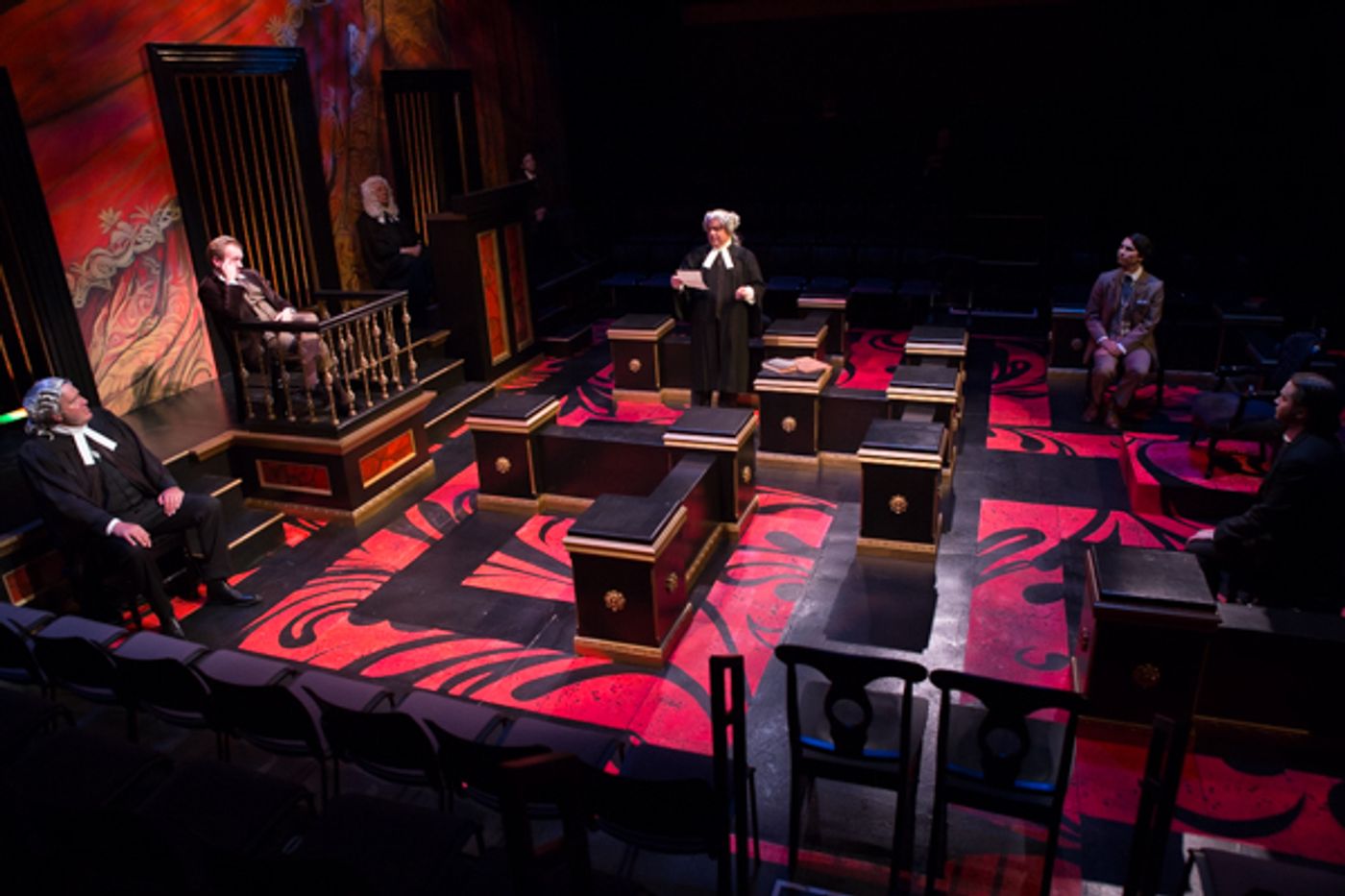 Photo Coverage: First look at CATCO's GROSS INDECENCY:  THE THREE TRIALS OF OSCAR WILDE  Image