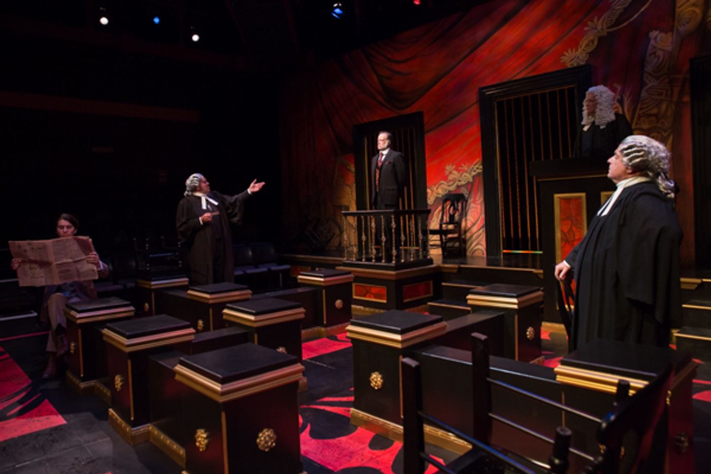 Photo Coverage: First look at CATCO's GROSS INDECENCY:  THE THREE TRIALS OF OSCAR WILDE  Image