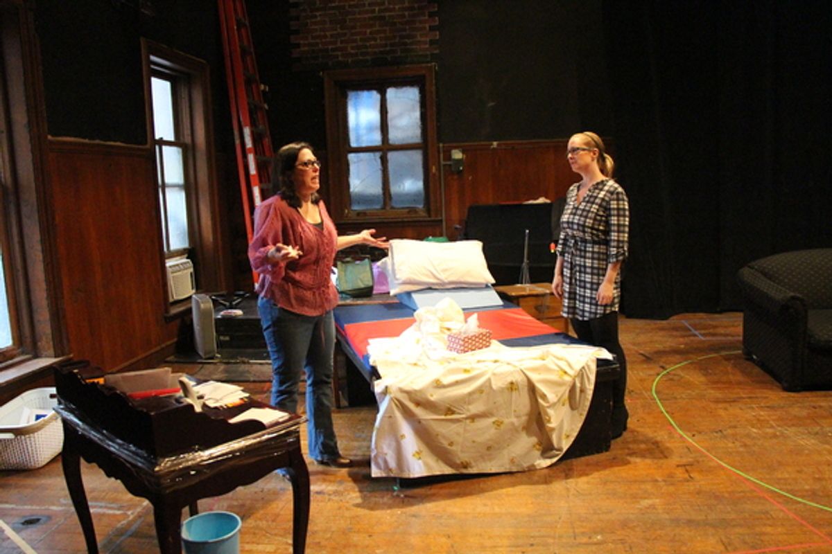 Patricia Randell and Martha Byrne at 