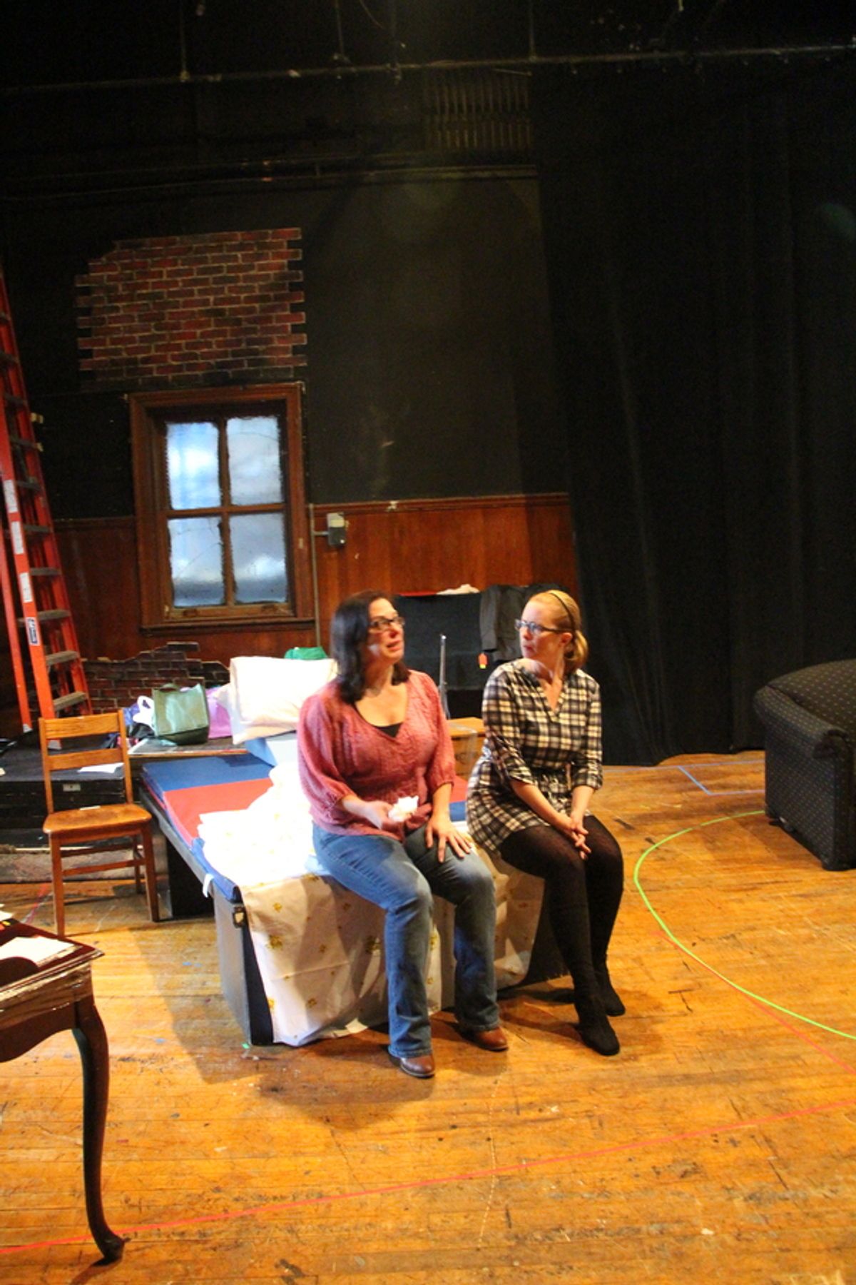 Patricia Randell and Martha Byrne at 