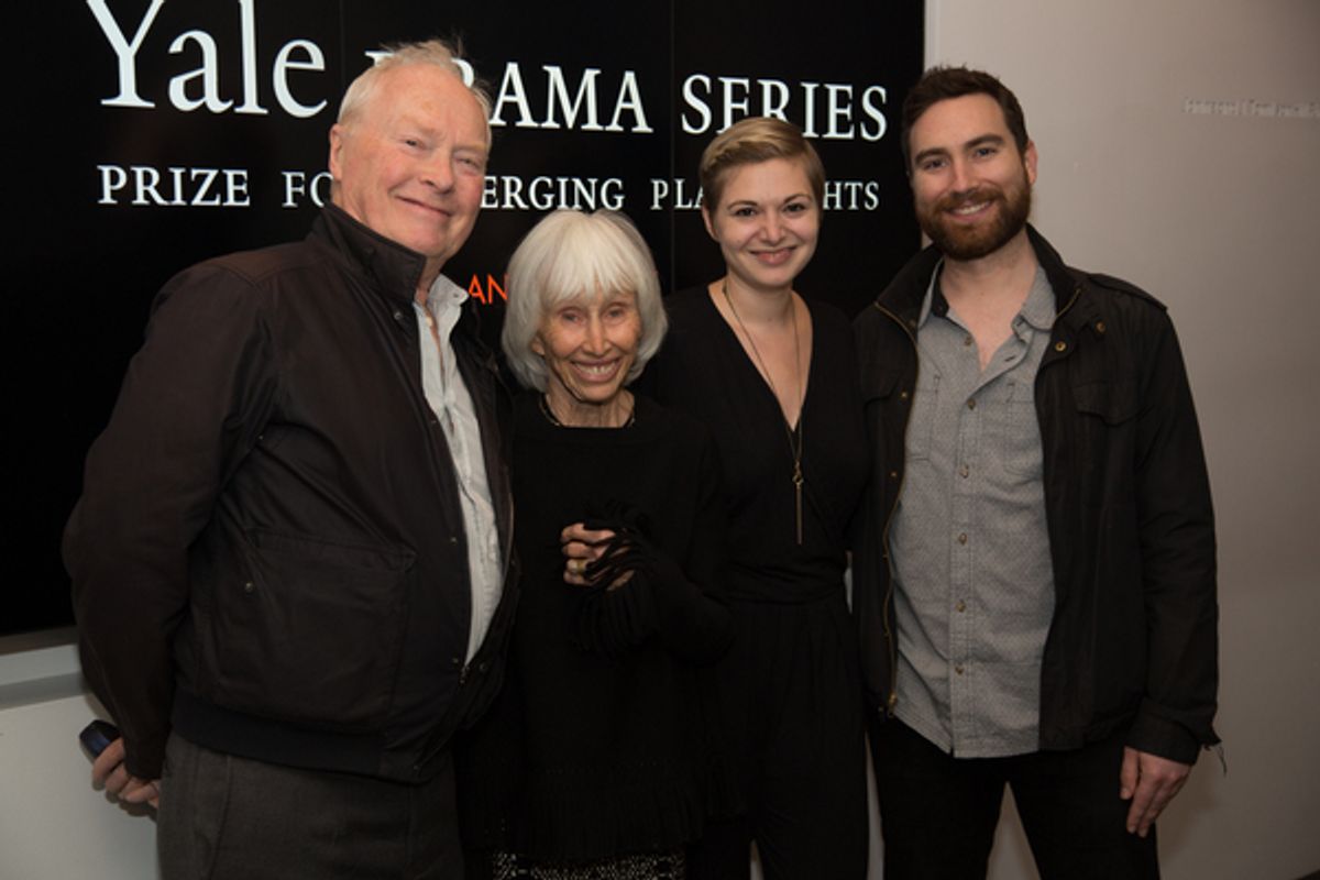 Nicholas Wright, Francine Horn, Emily Schwend and Jay Stull at 