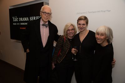 John Guare, Marsha Norman, Emily Schwend and Francine Horn Photo