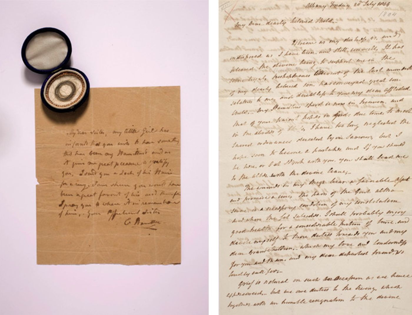 Personal Documents, Love Letters & More Set for HAMILTON Auction at Sotheby's  Image