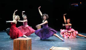 Sydney Mei Ruf-Wong, Rachel Pearlman, Michelle Alves, and Alex Hairston  Photo