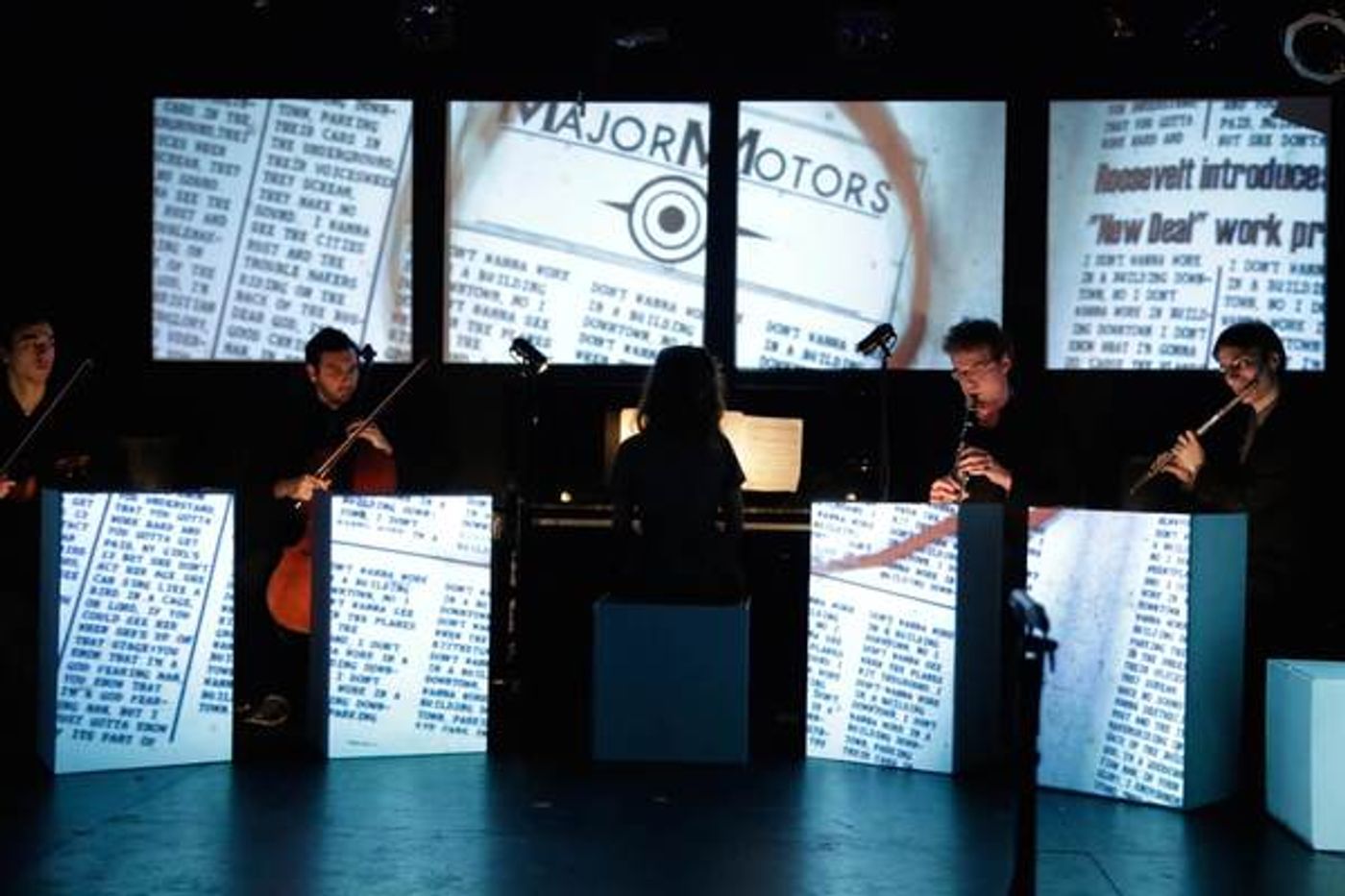 Photo Flash: Sneak Peek at Multidisciplinary Ensemble CreArtBox's VISUALITY, Coming to Queens Theatre  Image