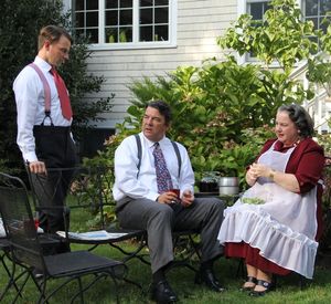 Joe and Kate Keller with oldest son Chris Keller @ BroadwayWorld Joe and Kate Keller with oldest son Chris Keller Photo