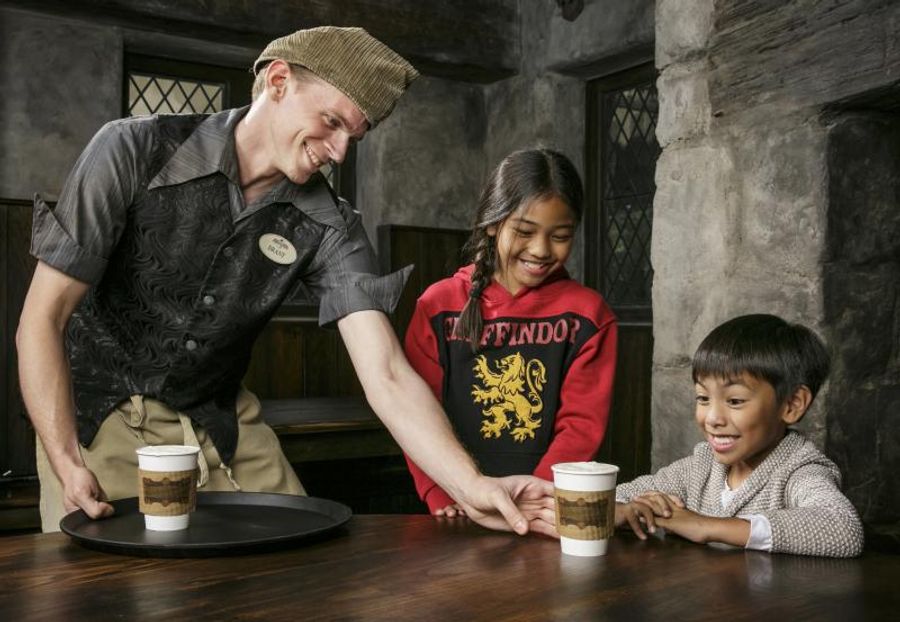 Wizarding World of Harry Potter at Universal Studios Hollywood Adds Hot Butterbeer to Menu Image