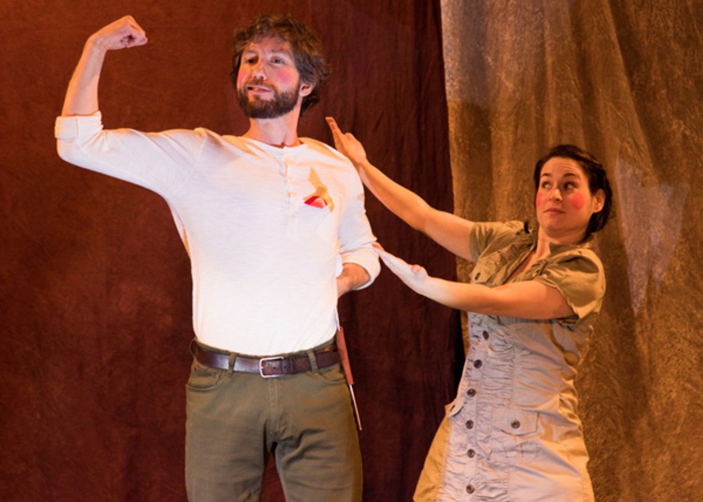 Photo Flash: Shakespeare's TITUS Heads to the Circus at New York Deaf Theatre Photo Flash: Shakespeare's TITUS Heads to the Circus at New York Deaf Theatre Image