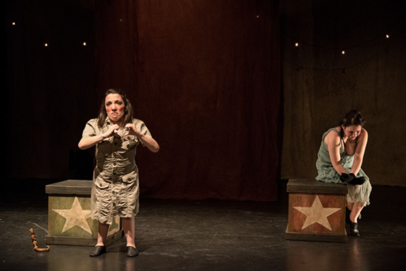 Photo Flash: Shakespeare's TITUS Heads to the Circus at New York Deaf Theatre Photo Flash: Shakespeare's TITUS Heads to the Circus at New York Deaf Theatre Image