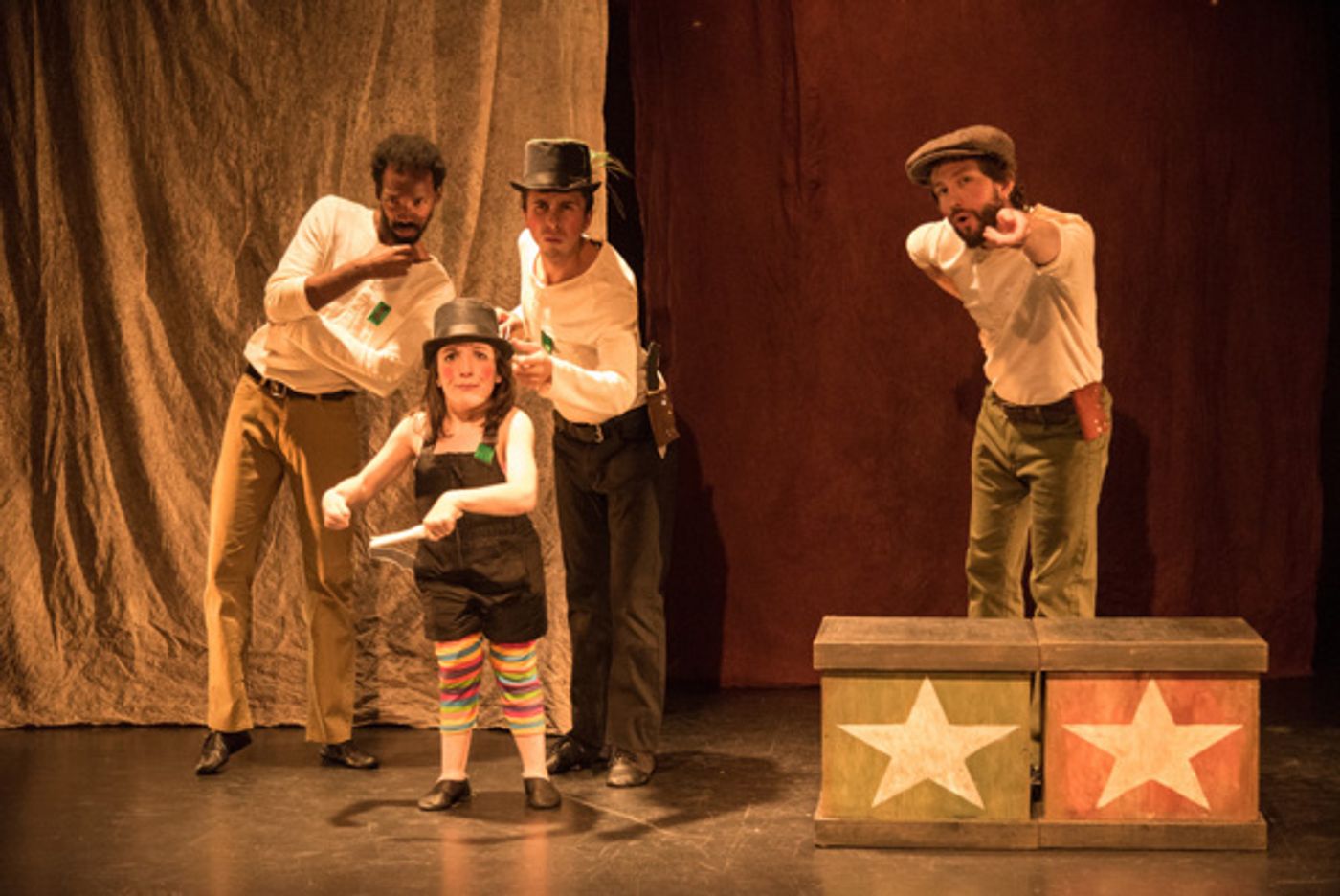 Photo Flash: Shakespeare's TITUS Heads to the Circus at New York Deaf Theatre Photo Flash: Shakespeare's TITUS Heads to the Circus at New York Deaf Theatre Image