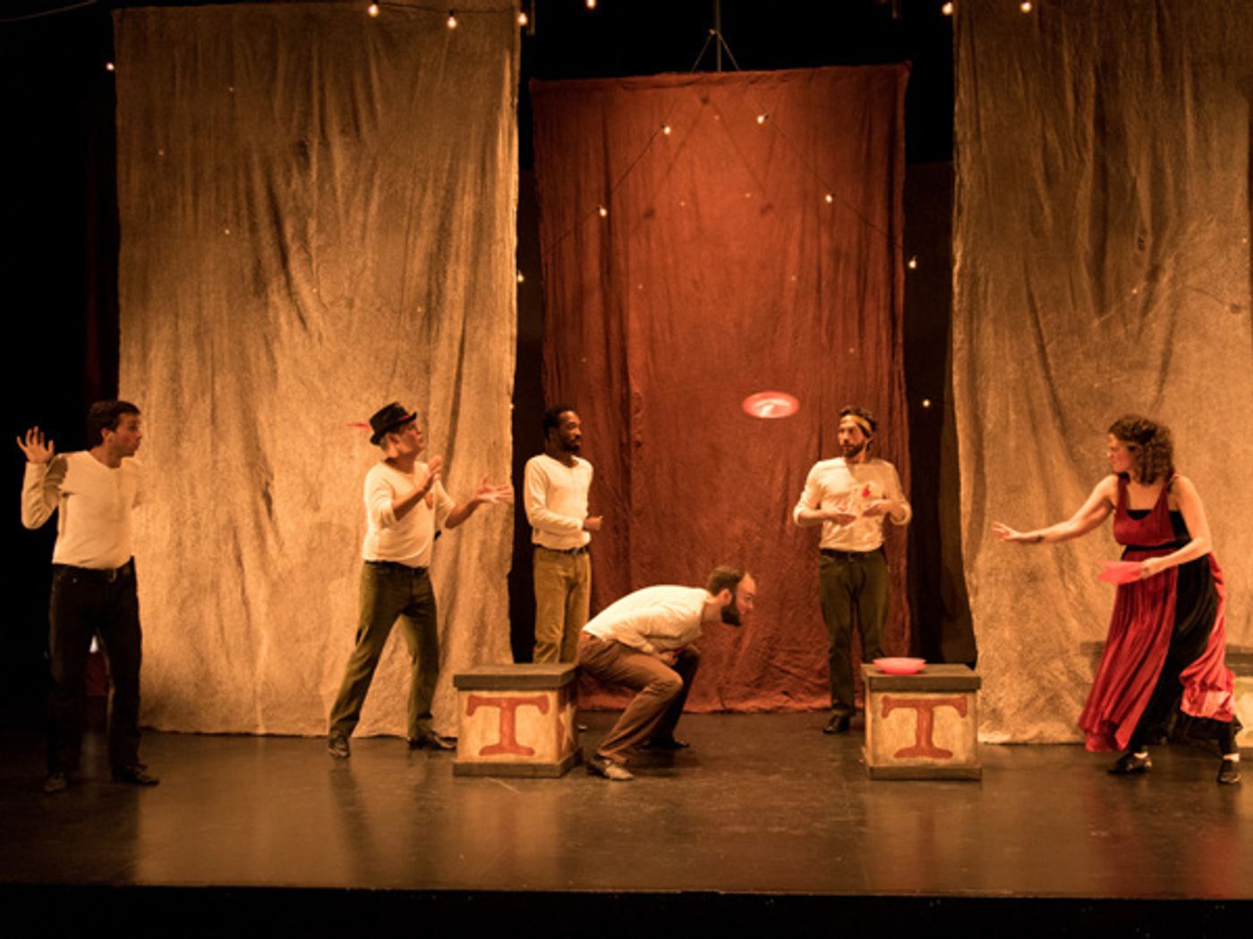 Photo Flash: Shakespeare's TITUS Heads to the Circus at New York Deaf Theatre Photo Flash: Shakespeare's TITUS Heads to the Circus at New York Deaf Theatre Image