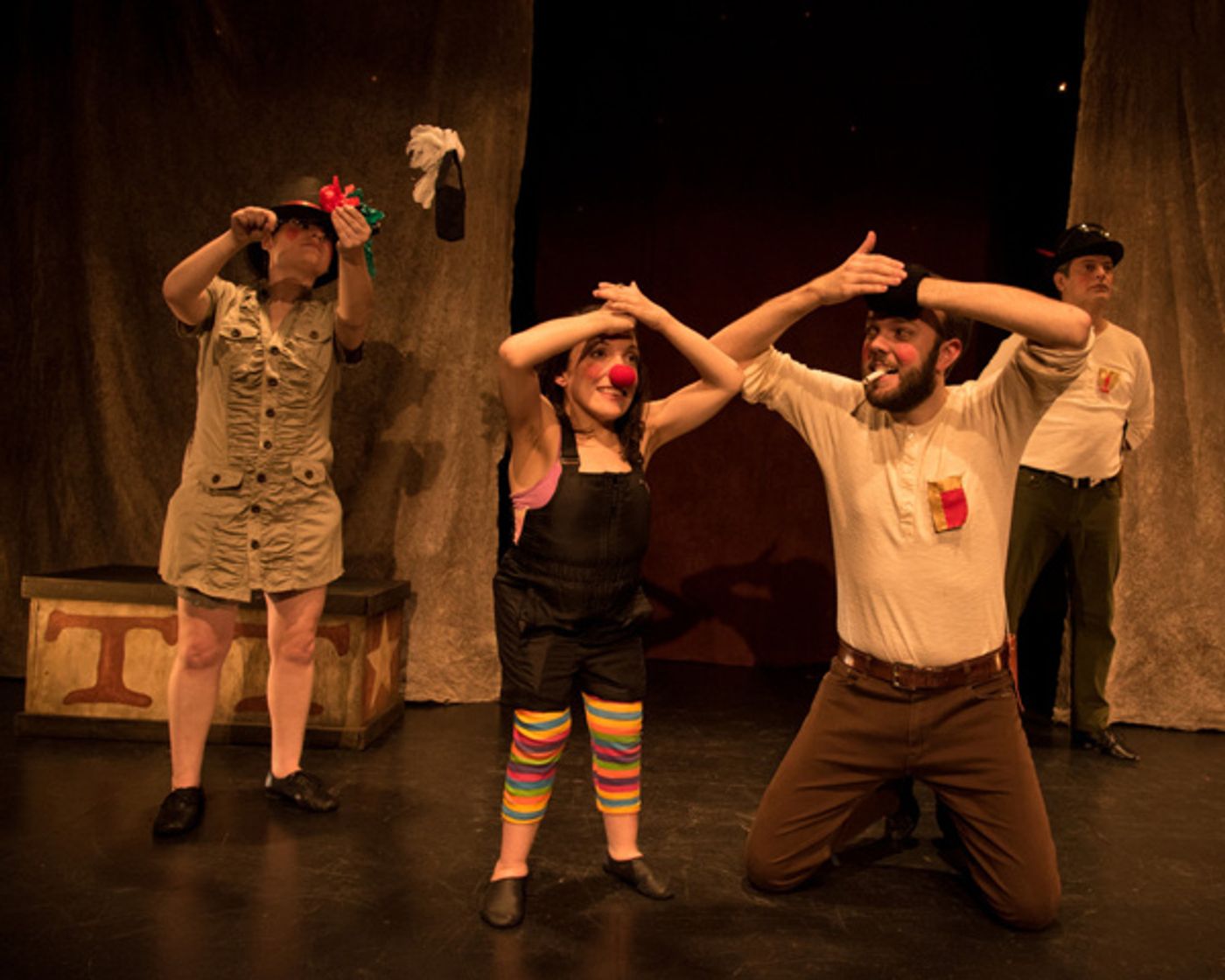 Photo Flash: Shakespeare's TITUS Heads to the Circus at New York Deaf Theatre Photo Flash: Shakespeare's TITUS Heads to the Circus at New York Deaf Theatre Image