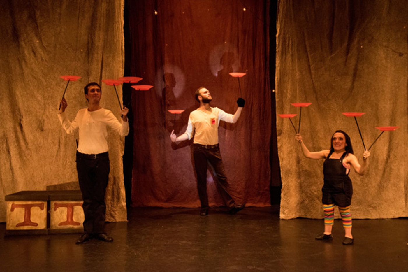 Photo Flash: Shakespeare's TITUS Heads to the Circus at New York Deaf Theatre Photo Flash: Shakespeare's TITUS Heads to the Circus at New York Deaf Theatre Image