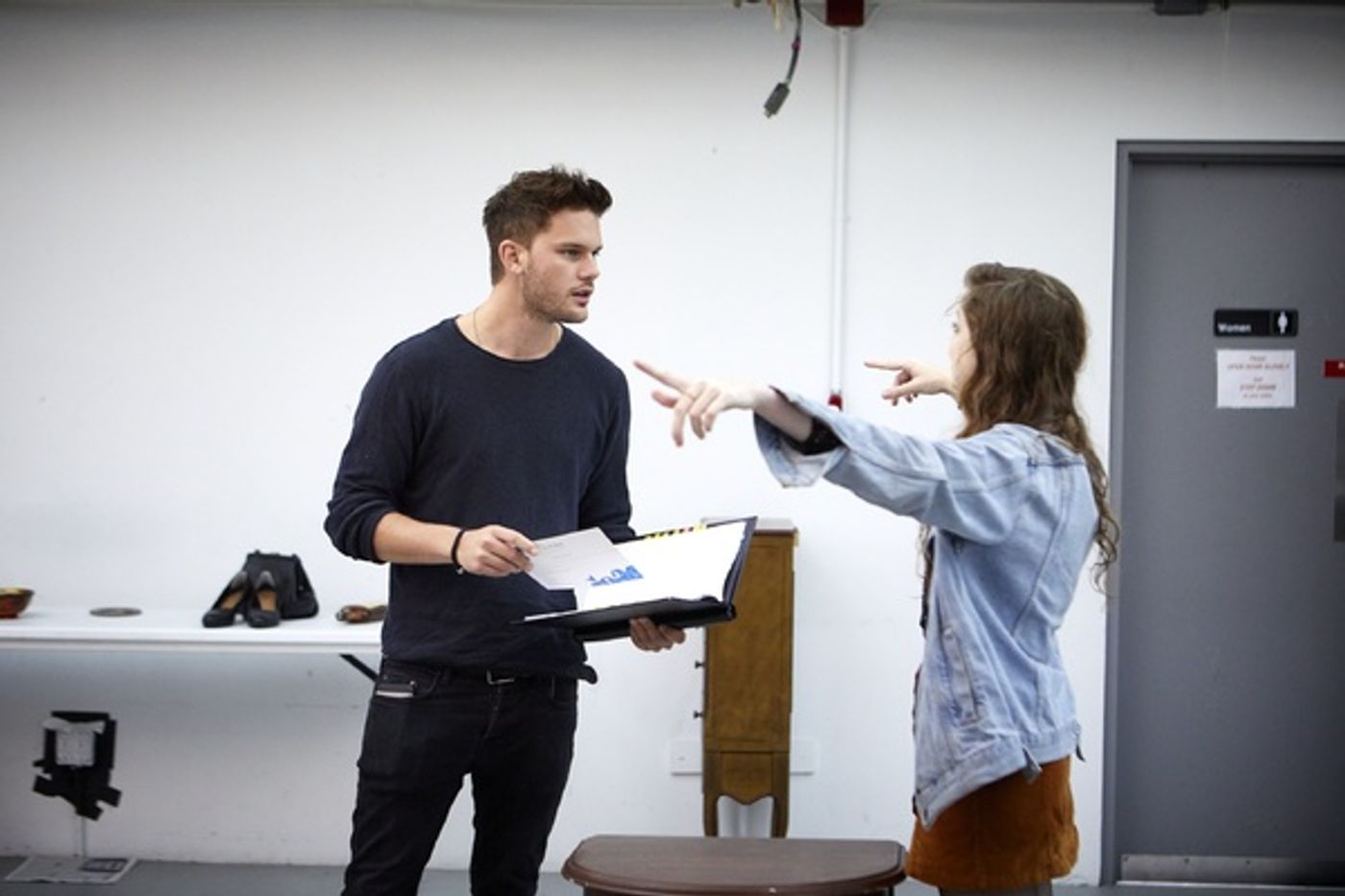 Photo Flash: In Rehearsal with The New Group's BURIED CHILD at Trafalgar Studios  Image