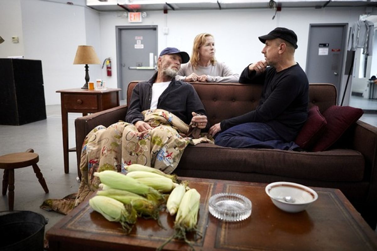 Ed Harris, Amy Madigan, Scott Elliott at 