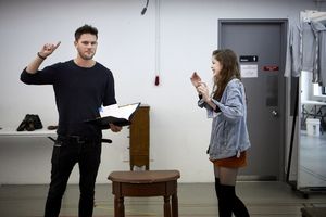 Jeremy Irvine and Charlotte Hope Photo