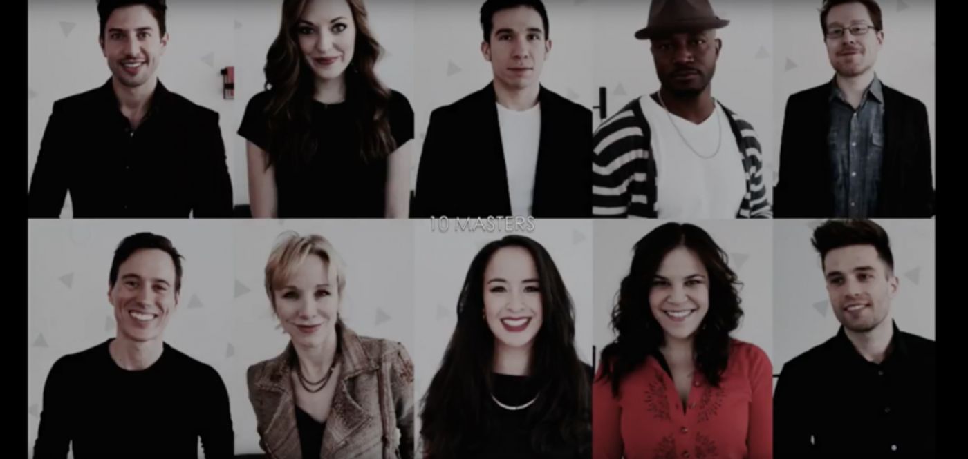 BROADWAY MASTERS Digital Masterclass, Featuring Taye Diggs, Anthony Rapp, Laura Osnes and More, Out Today  Image