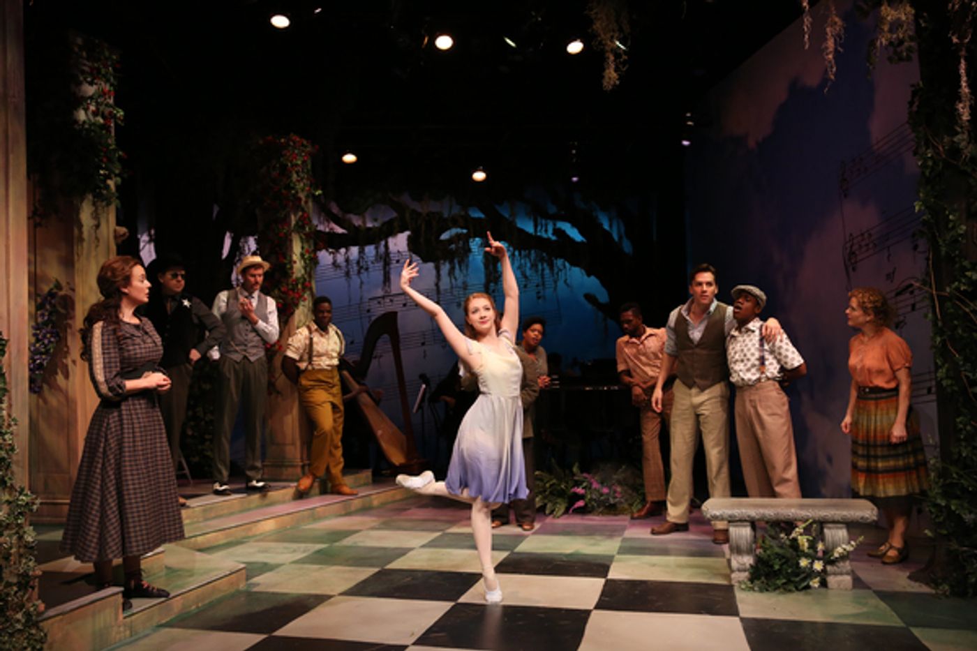 Photo Flash: First Look at Melissa Errico, Ryan Silverman and More in FINIAN'S RAINBOW at Irish Rep  Image