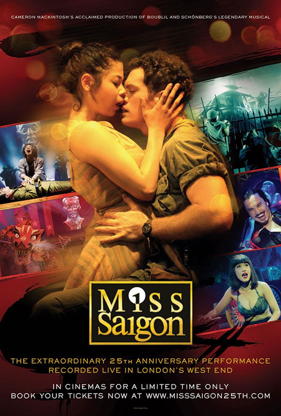 Breaking: Tickets to MISS SAIGON 25th-Anniversary Performance In Cinemas Now Available at SMCinema.com Image