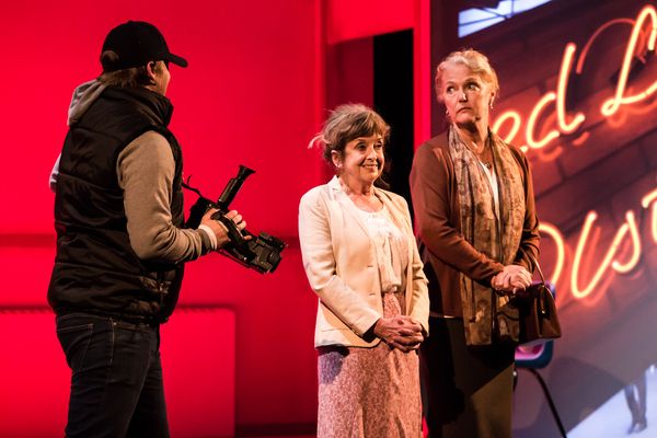 James Charlton, Tricia Deighton, Louise Jameson  Photo