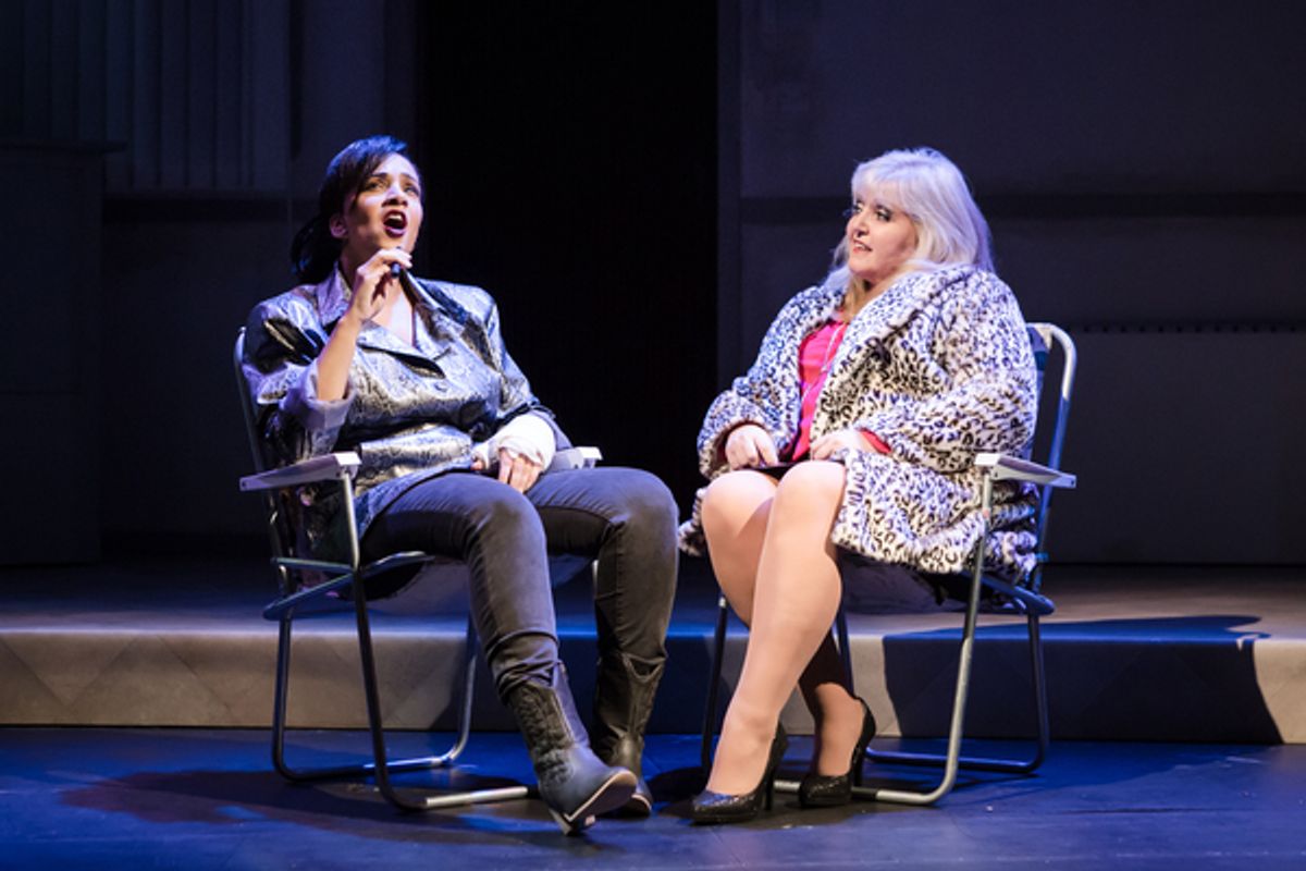 Claudia Cadette, Linbda Nolan  at 