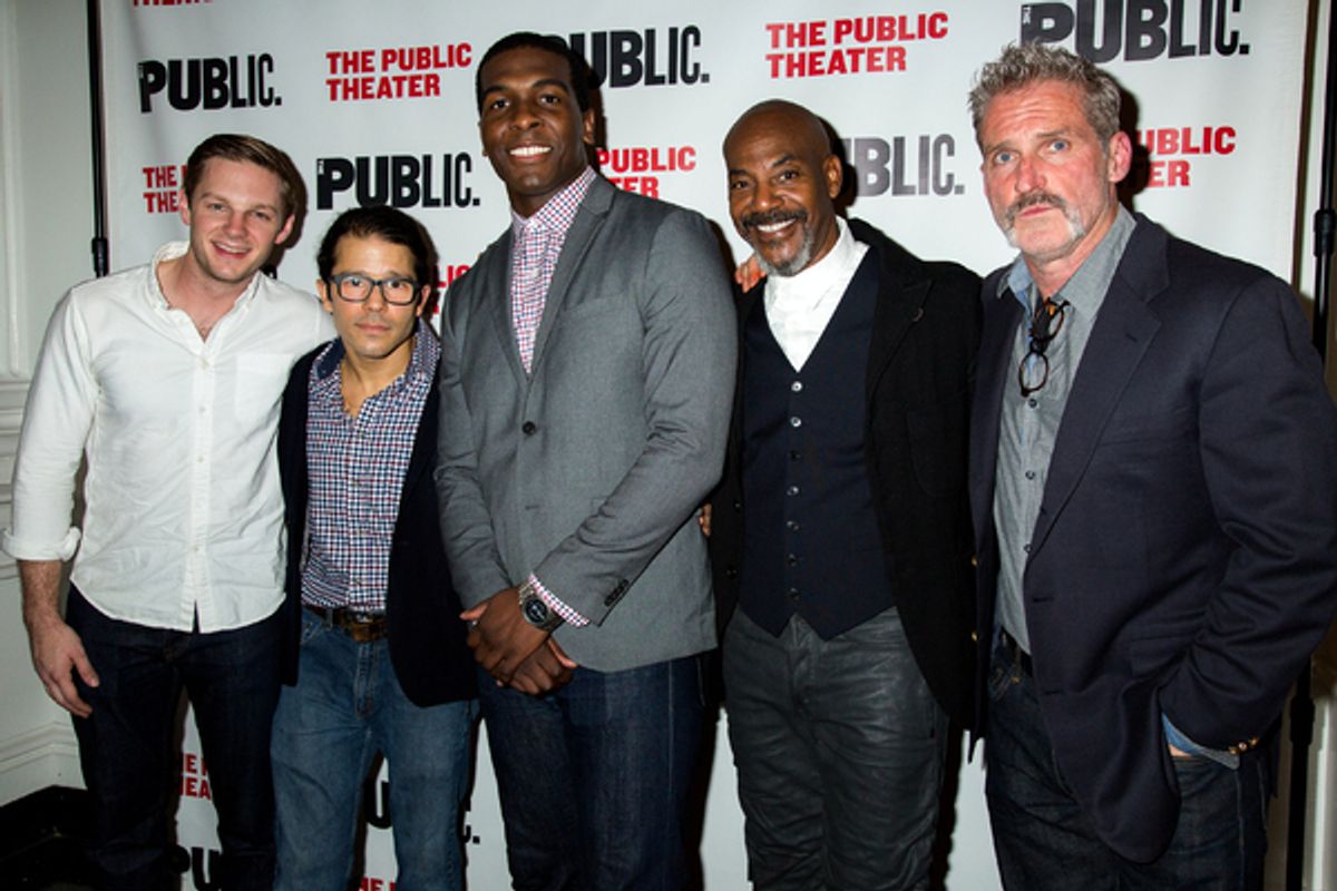 Will Pullen, Carlo Alban, Khris Davis, John Earl Jelks, James Colby at 