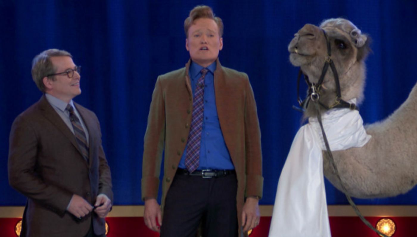 VIDEO: Matthew Broderick Joins Conan for HAMILTON Parody - 'Camelton'  Image